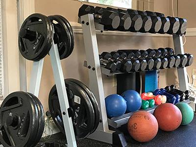 Weights in the USA Baldwin County Fitness Center.